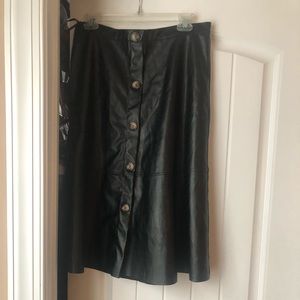 Leather Skirt